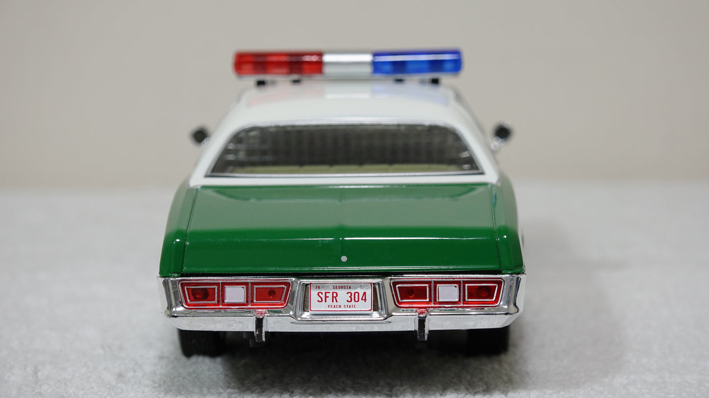 1/24 scale Chickasaw County Sheriff 1975 Plymouth Fury with Lights and Siren !!FREE SHIPPING!!